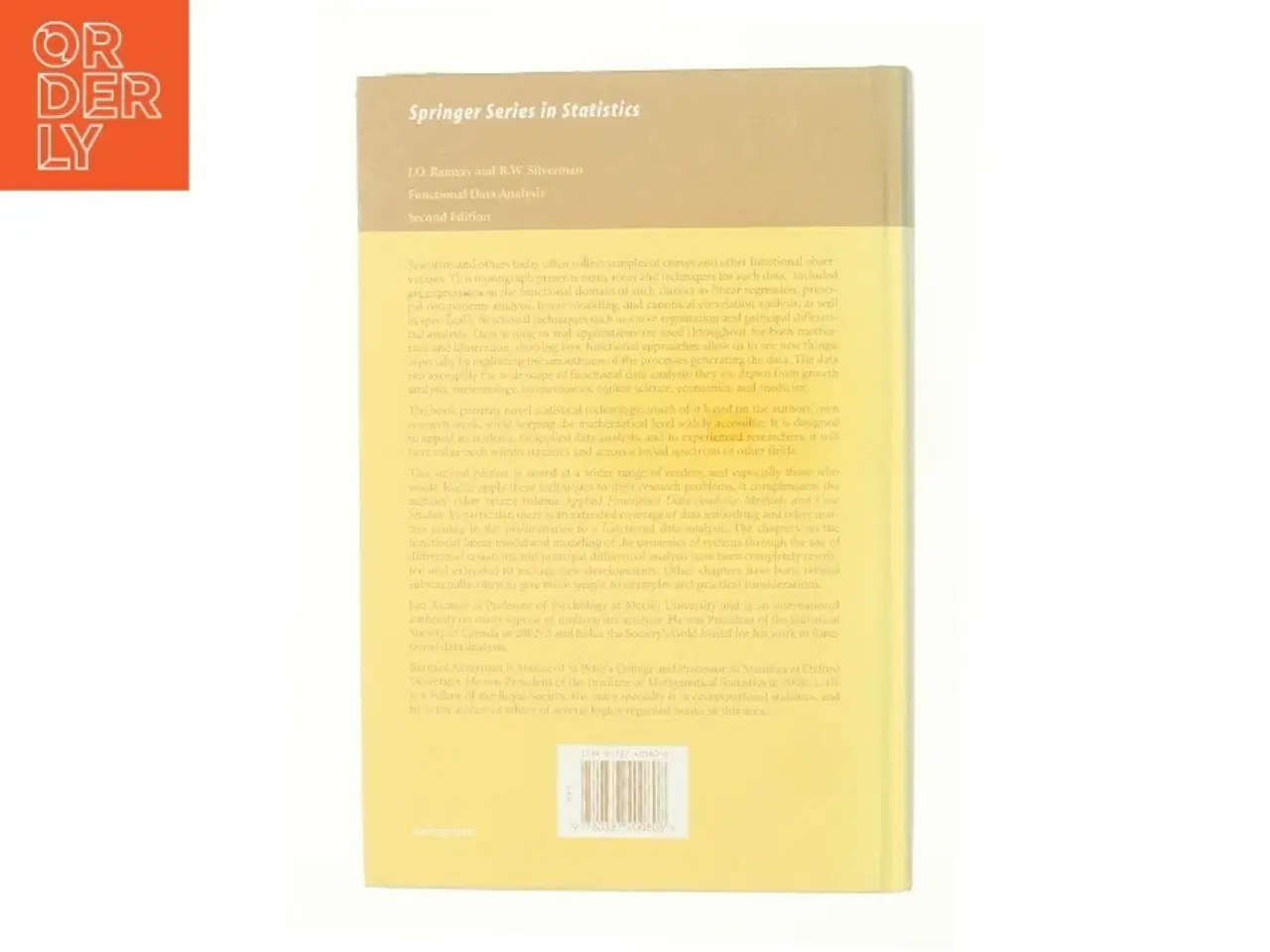 Billede 3 - Functional Data Analysis - 2nd Edition (eBook Rental) af James Ramsay (Bog)