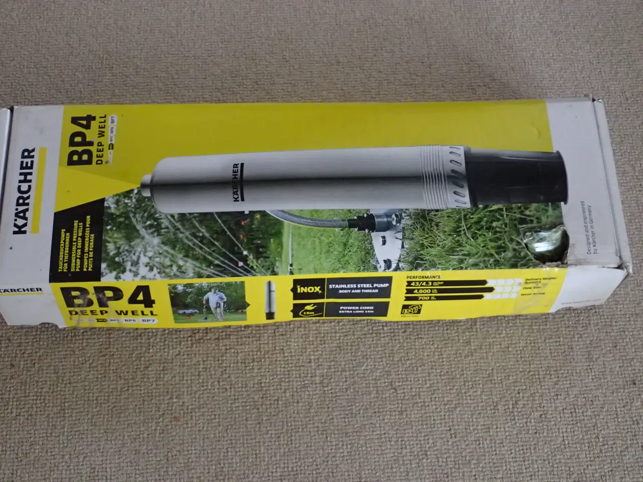 Billede 7 - Brøndpumpe Karcher BP 4 Deep Well automatik 1".