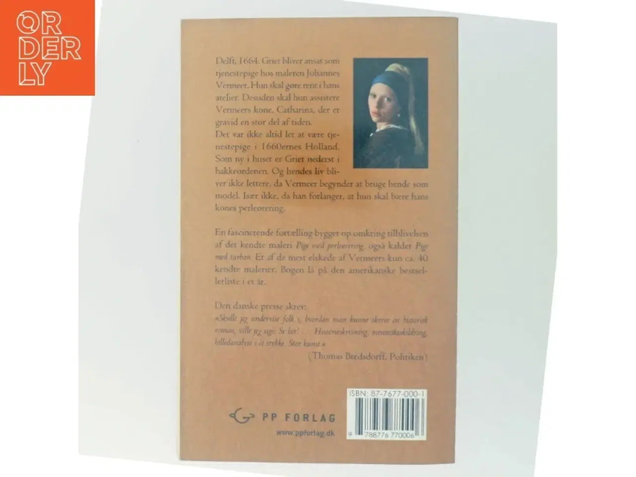 Billede 3 - Pige med perleørering af Tracy Chevalier (Bog)