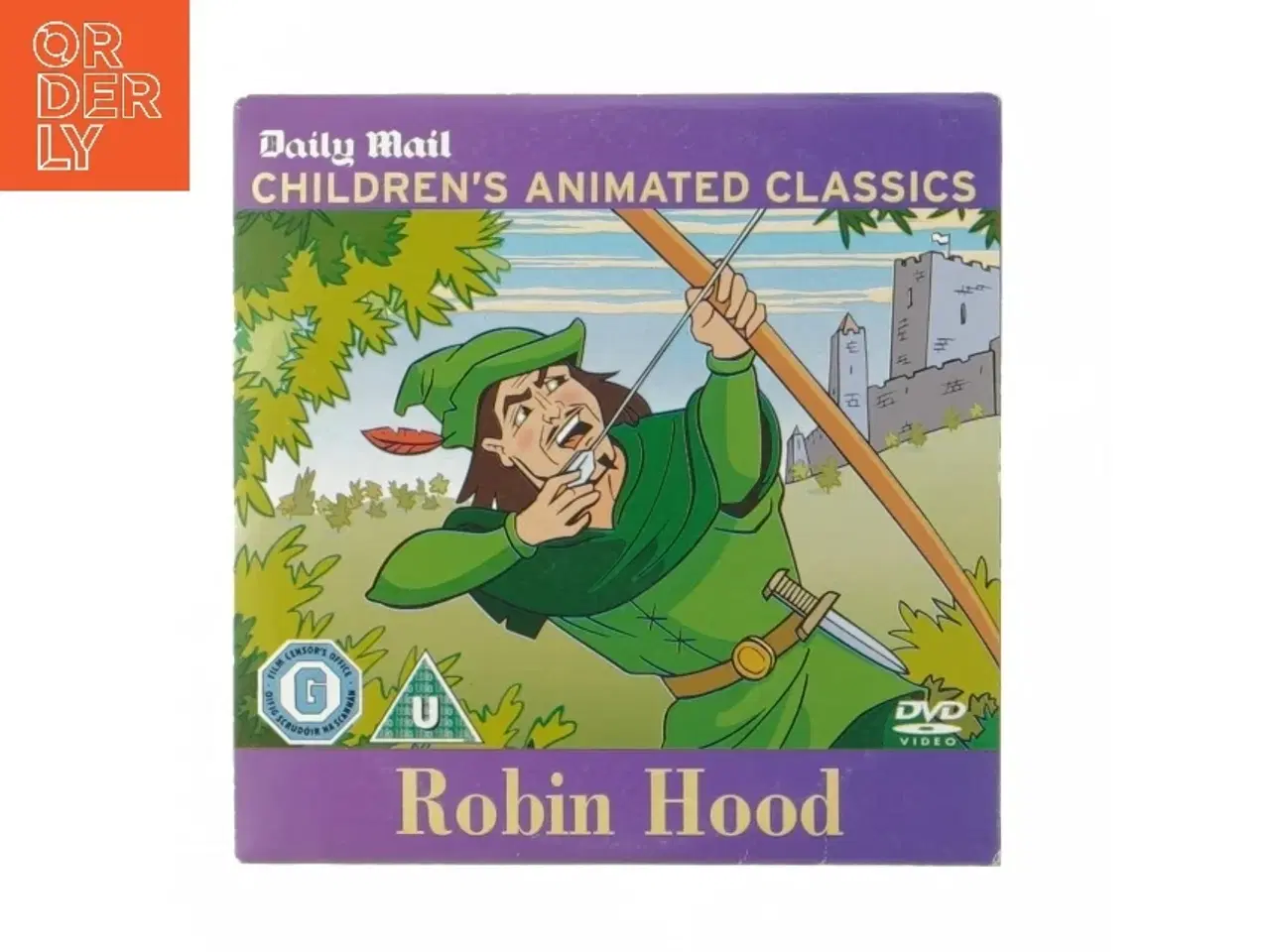 Billede 1 - Robin Hood DVD (str. 12,5x12,5 cm)