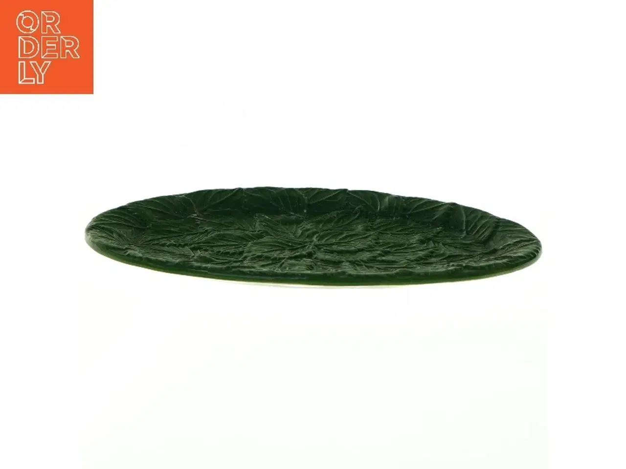 Billede 1 - Dekorativt fad formet som et blad (str. 22 x. 13,5 cm)