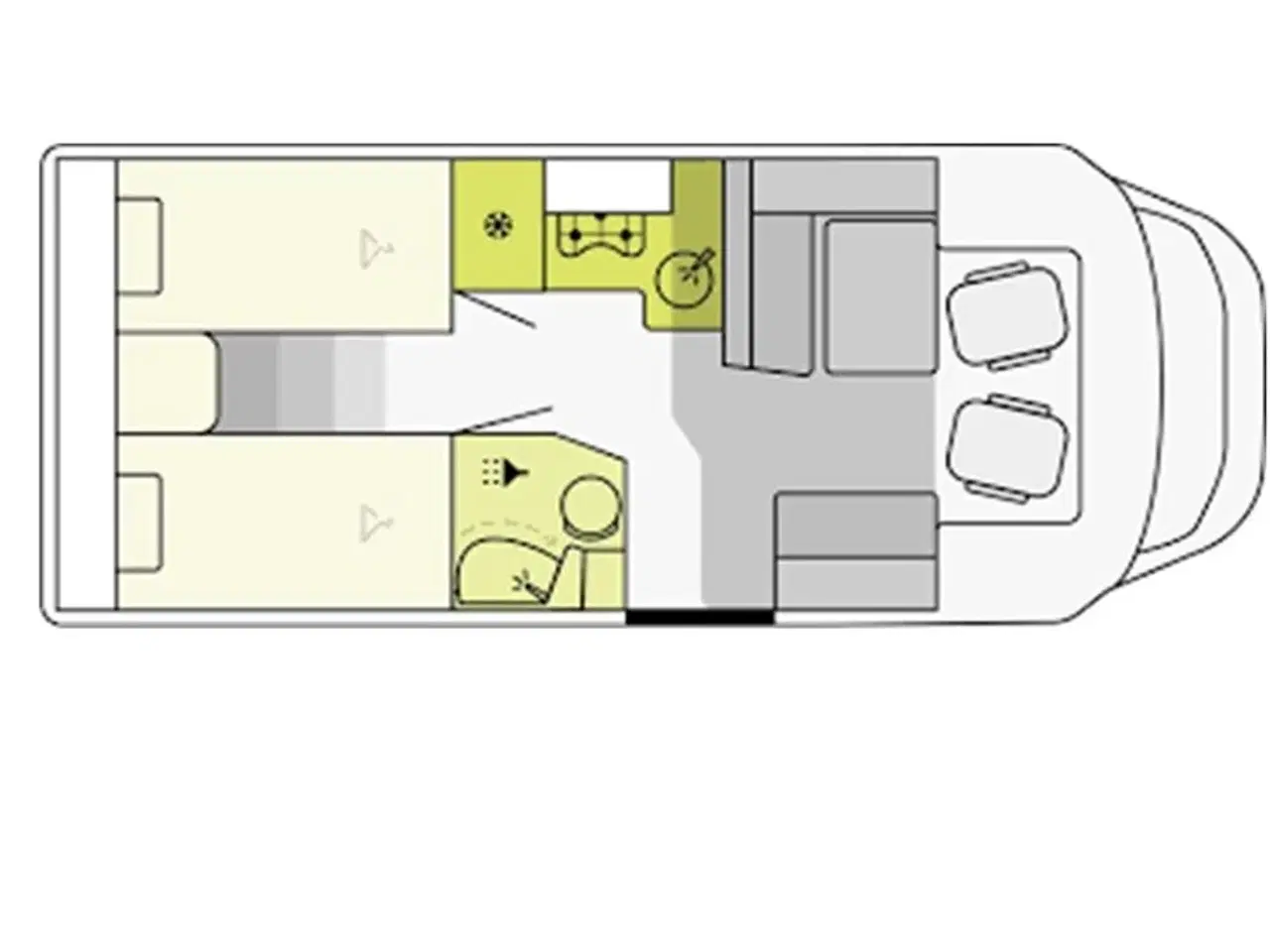 Billede 1 - 2025 - Etrusco T 7300 SB Aut.   Lækker Autocamper med Automatgear fra Hinshøj Caravan