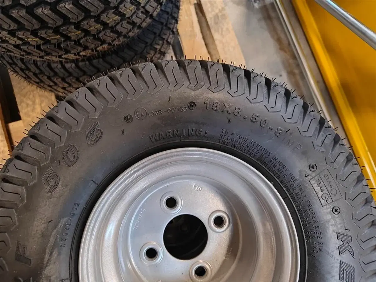 Billede 3 - Husqvarna P 524 KOMPLET HJULSÆT