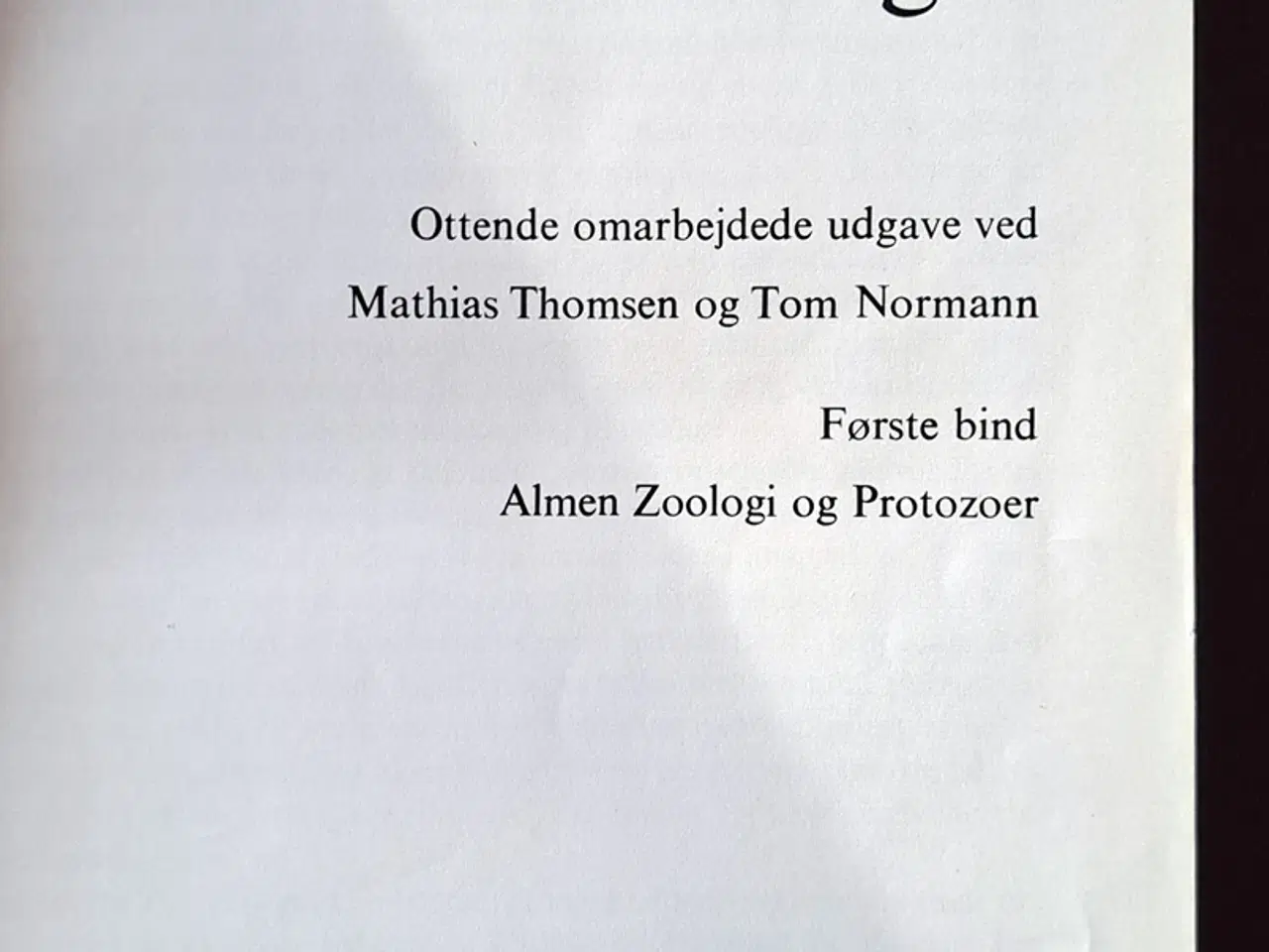 Billede 3 - Boas & Thomsen: Zoologi, vol. 1, 2 og 3