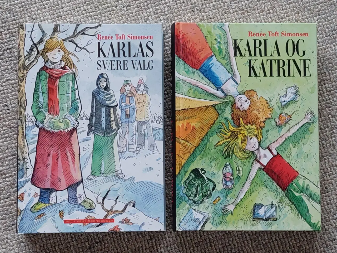 Billede 1 - Karlas svære valg og Karla og Katrine