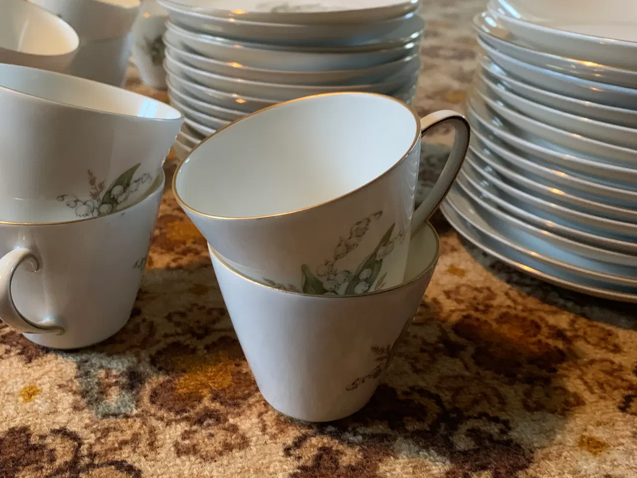 Billede 6 - Liljekonval - kaffestel 