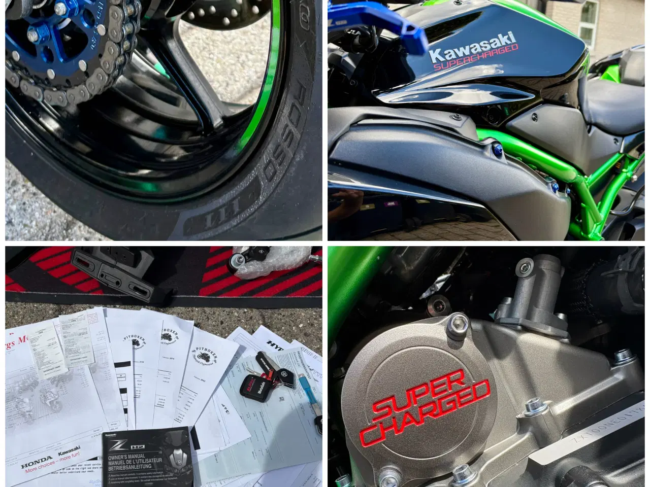 Billede 8 - Kawasaki ZH2 ekstra udstyr 