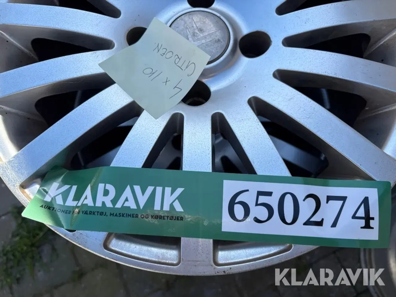 Billede 7 - Alufælge Citroën 4 styk