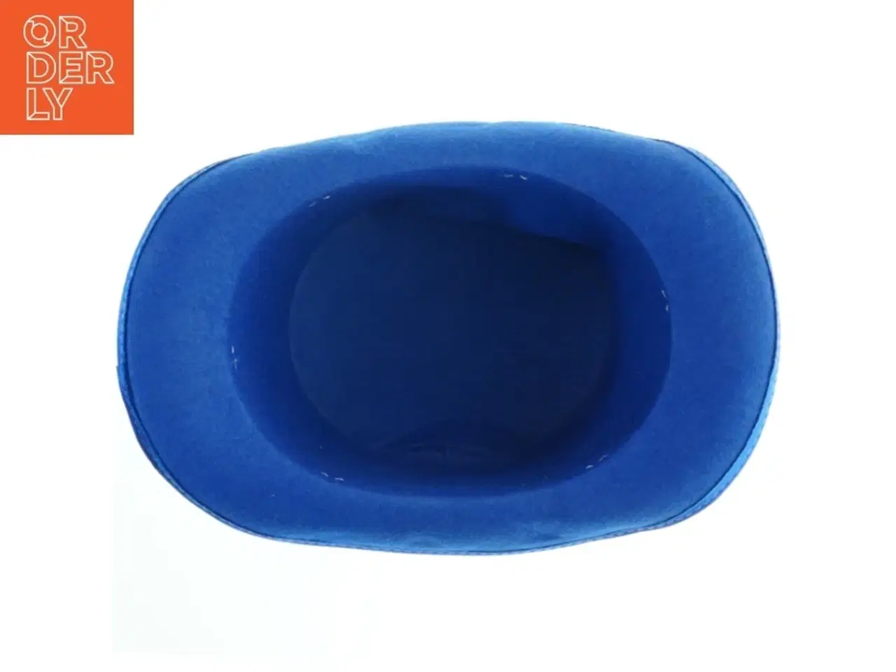 Billede 2 - Blå glitter hat (str. Ø. 30 cm)