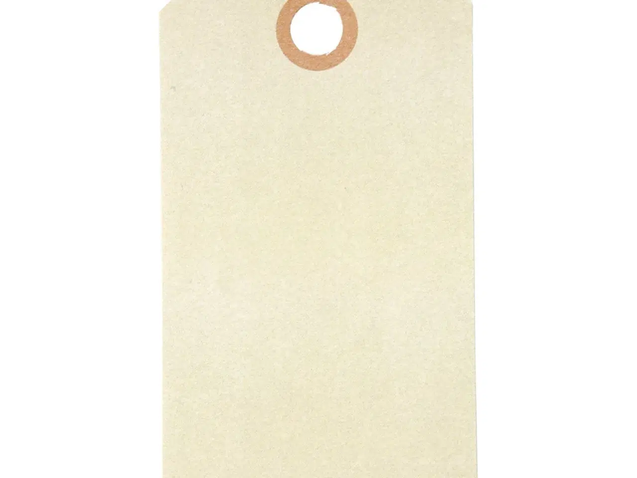 Billede 1 - Manilamærker, str. 5x10 cm, 250 g, creme, 1000stk./ 1 pk.