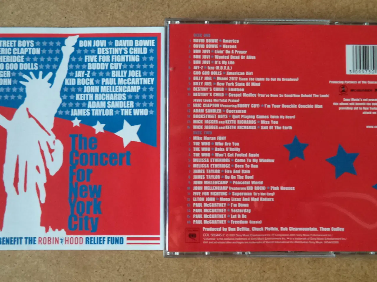 Billede 1 - Opsamling ** The Concert For New York City (2-CD) 