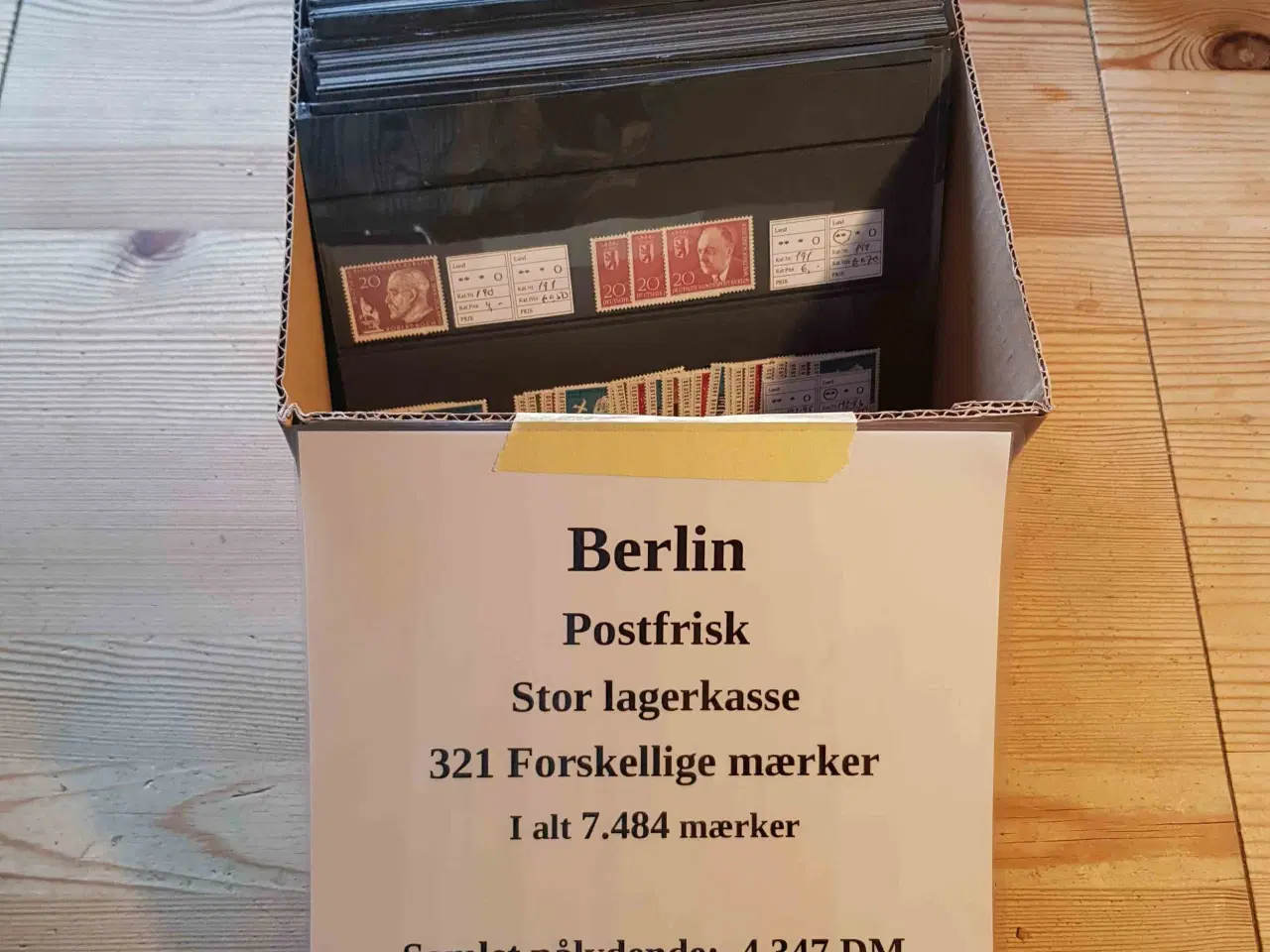 Billede 1 - Berlin Lagerkasse postfrisk