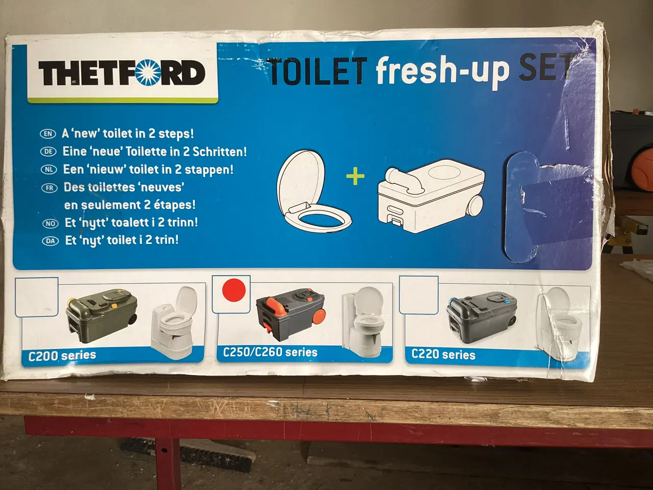 Billede 2 - thetford toiletkassette / sæde til C250 / 260