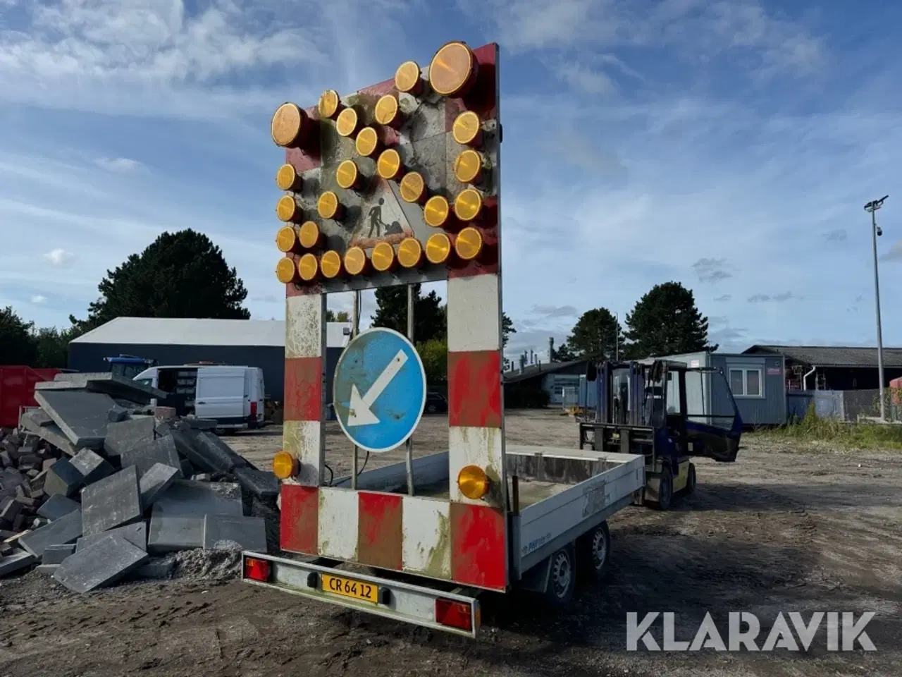 Billede 1 - Skiltetrailer PHV Tavlevogn