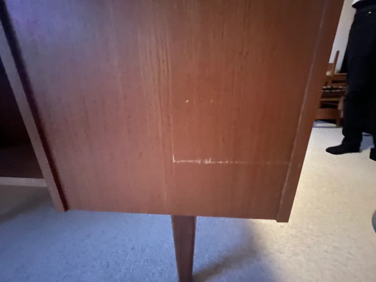 Billede 6 - Retro skrivebord i teaktræsfiner. 