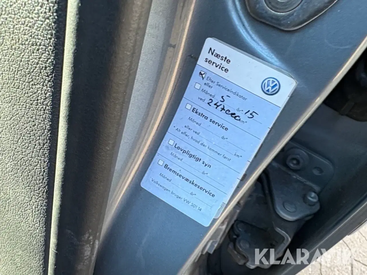 Billede 10 - Varebil Volkswagen Touran Van 2,0 TDI AUT.