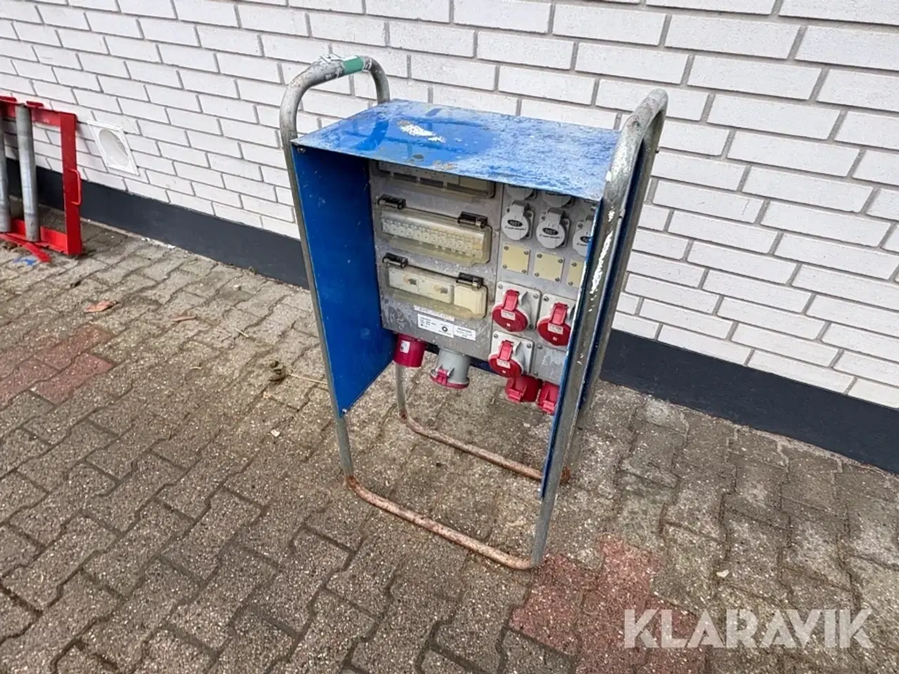 Billede 1 - Byggestrømtavle