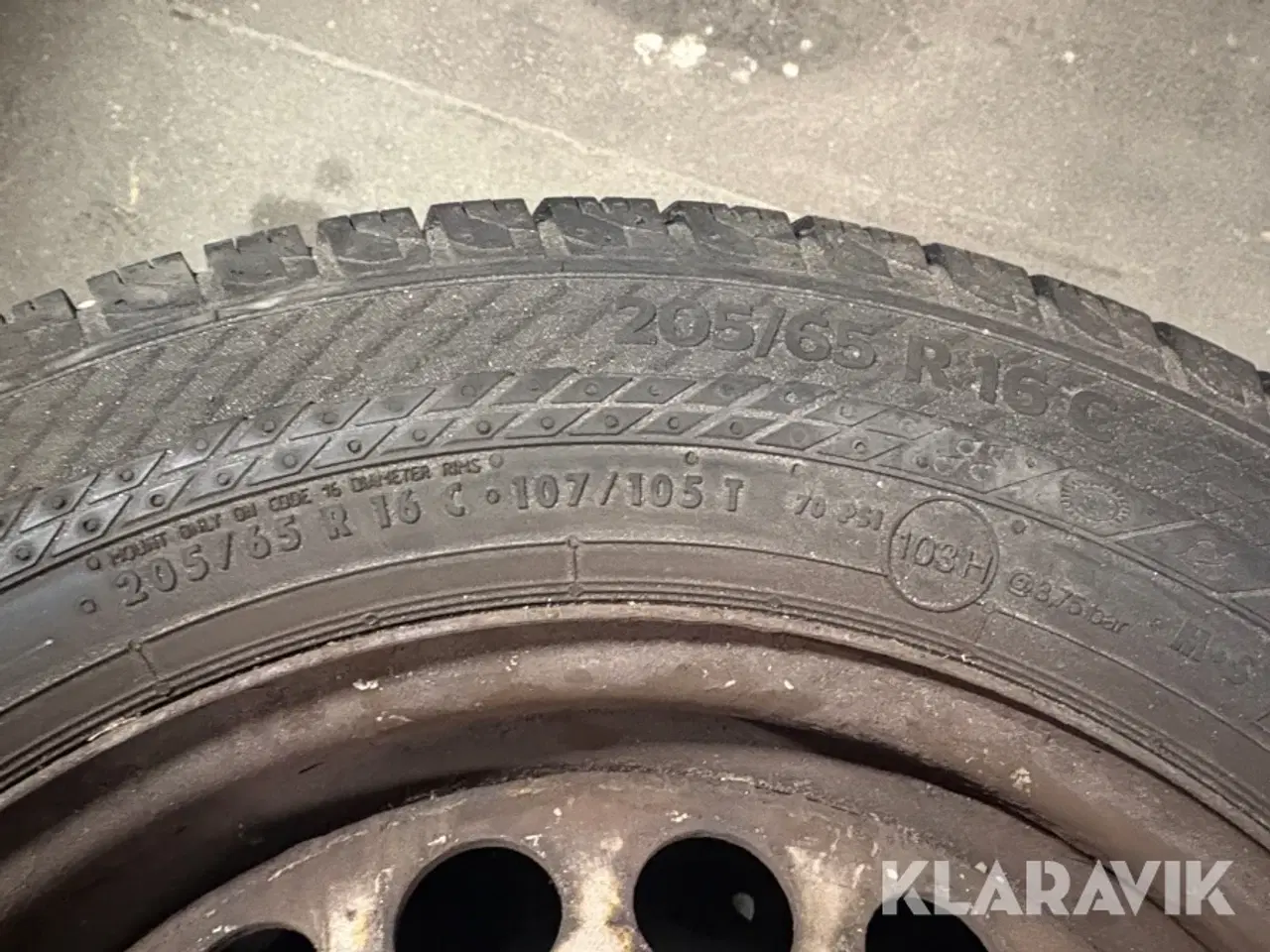 Billede 8 - Dæk med fælg Continental - 4 styks