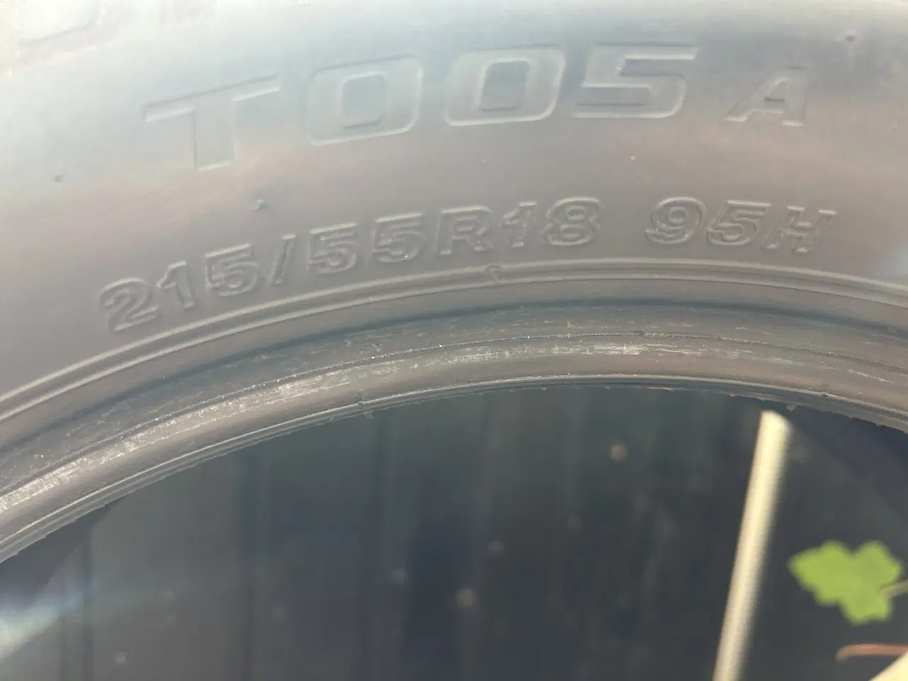 Billede 1 - Sommerdæk næsten ny Bridgestone: 7221 km