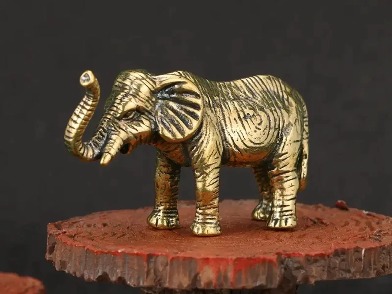 Billede 1 - * Lækker elefant - i kobber