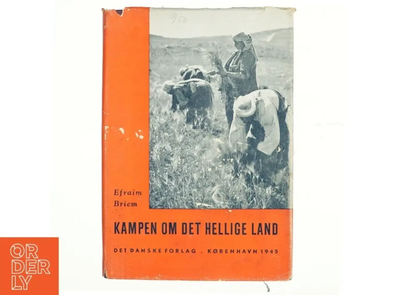 Billede 1 - Kampen om det hellige land af Efraim Briem (bog)