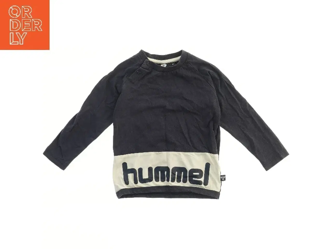 Billede 2 - Langærmet bluse med logo fra Hummel (str. 86)