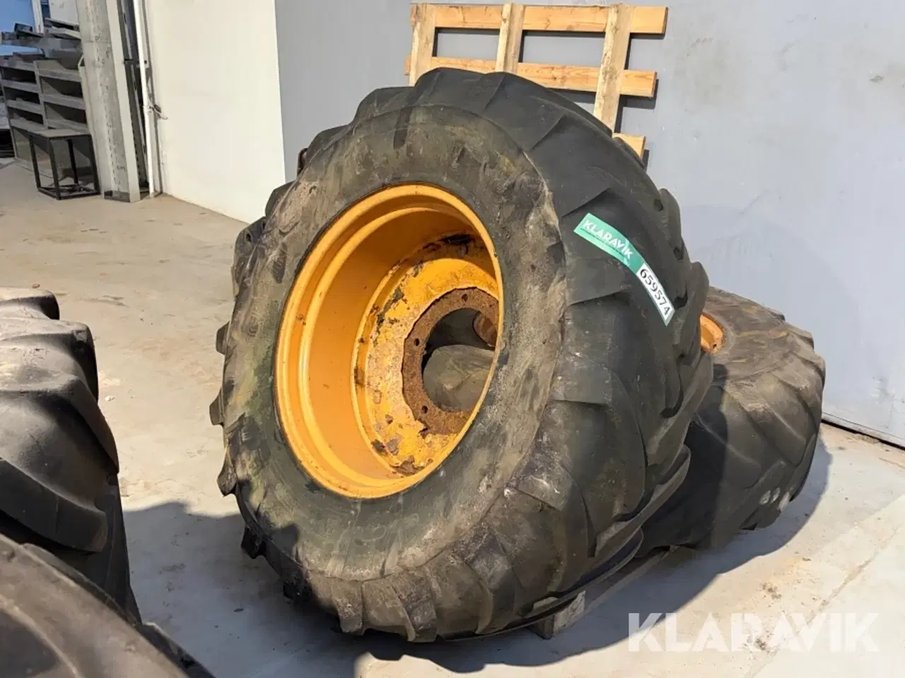 Billede 12 - Hjul + dæk Michelin + Seventy 19.5LR28 + 16.9R28X