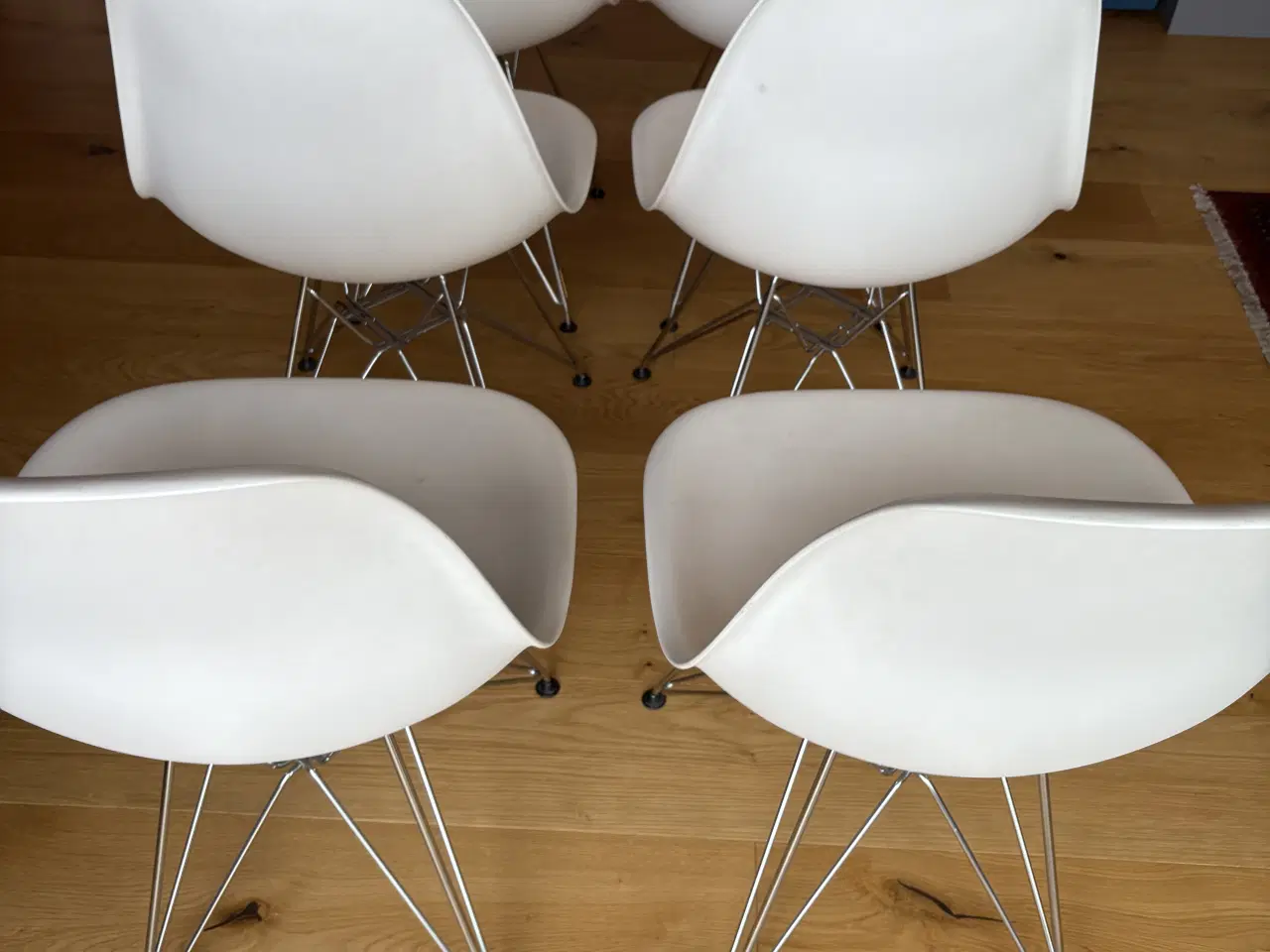 Billede 2 - 6 x Eames spisebordsstole