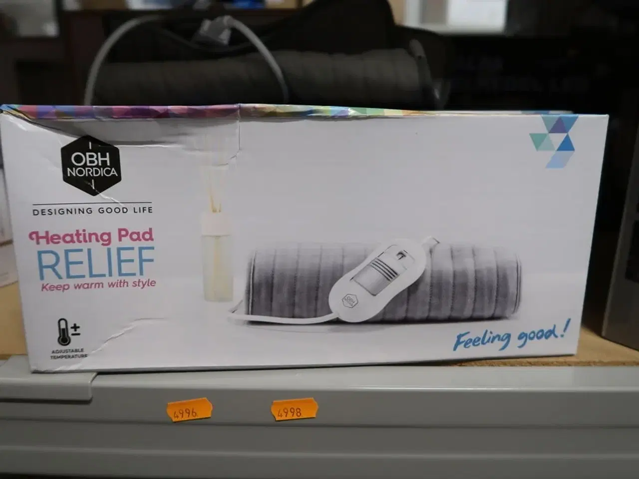 Billede 1 - Varmepude OBH Heating Pad Relief 4010