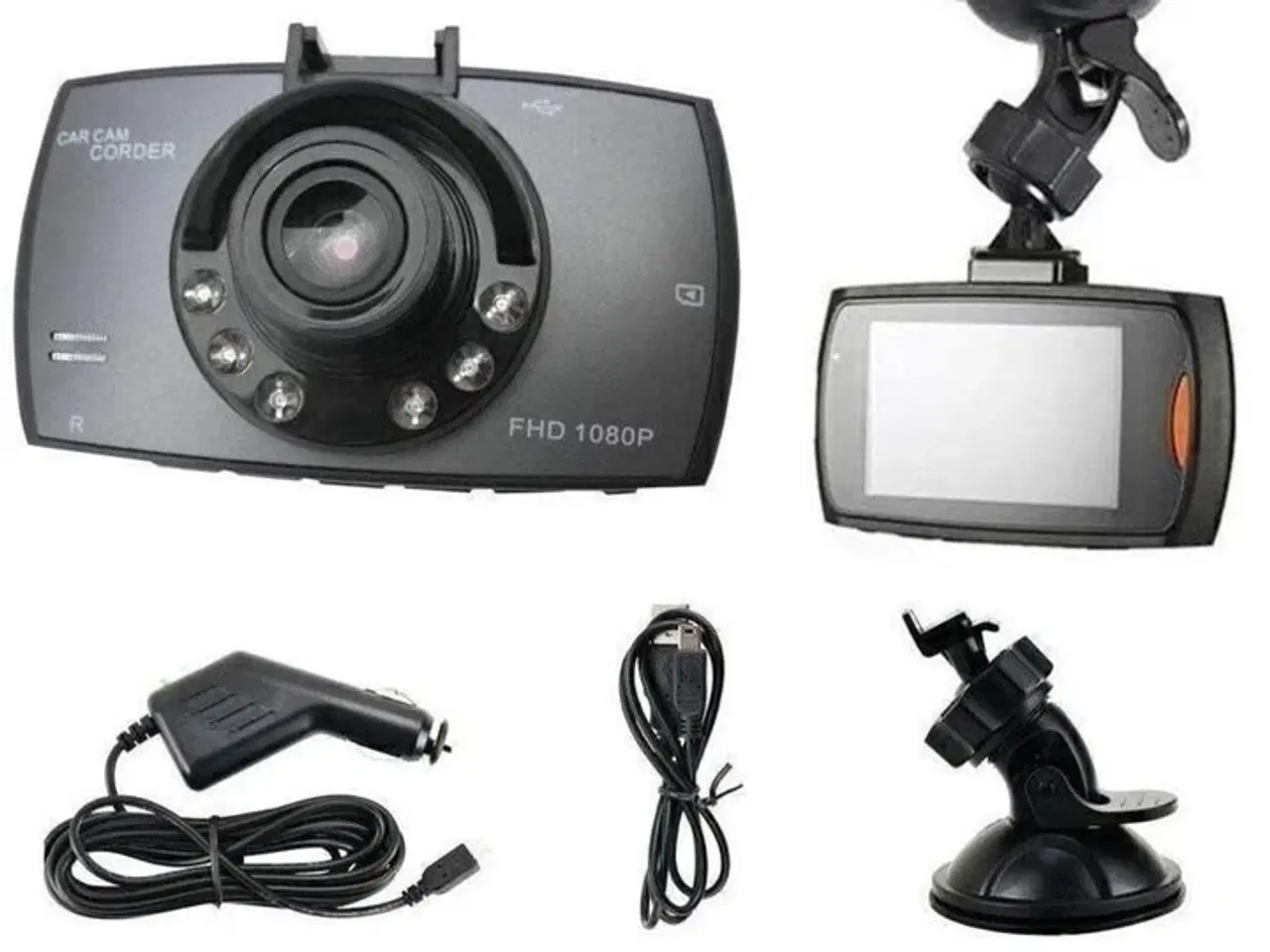Billede 2 - G30 Dashcam 170° vidvinkel med G-Sensor