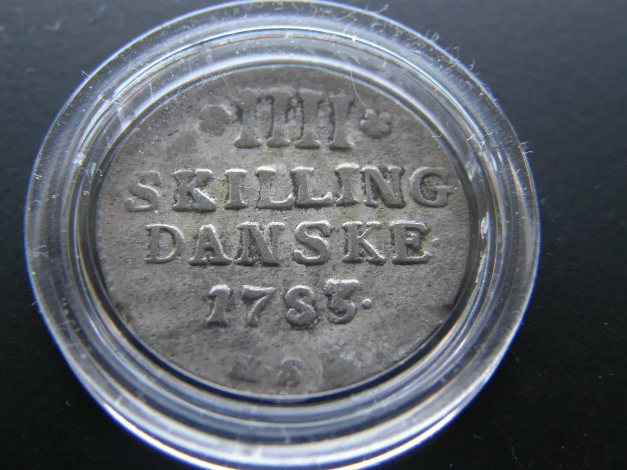 Billede 1 - Danmark  4 Skilling 1783  Sølv  KM#644.
