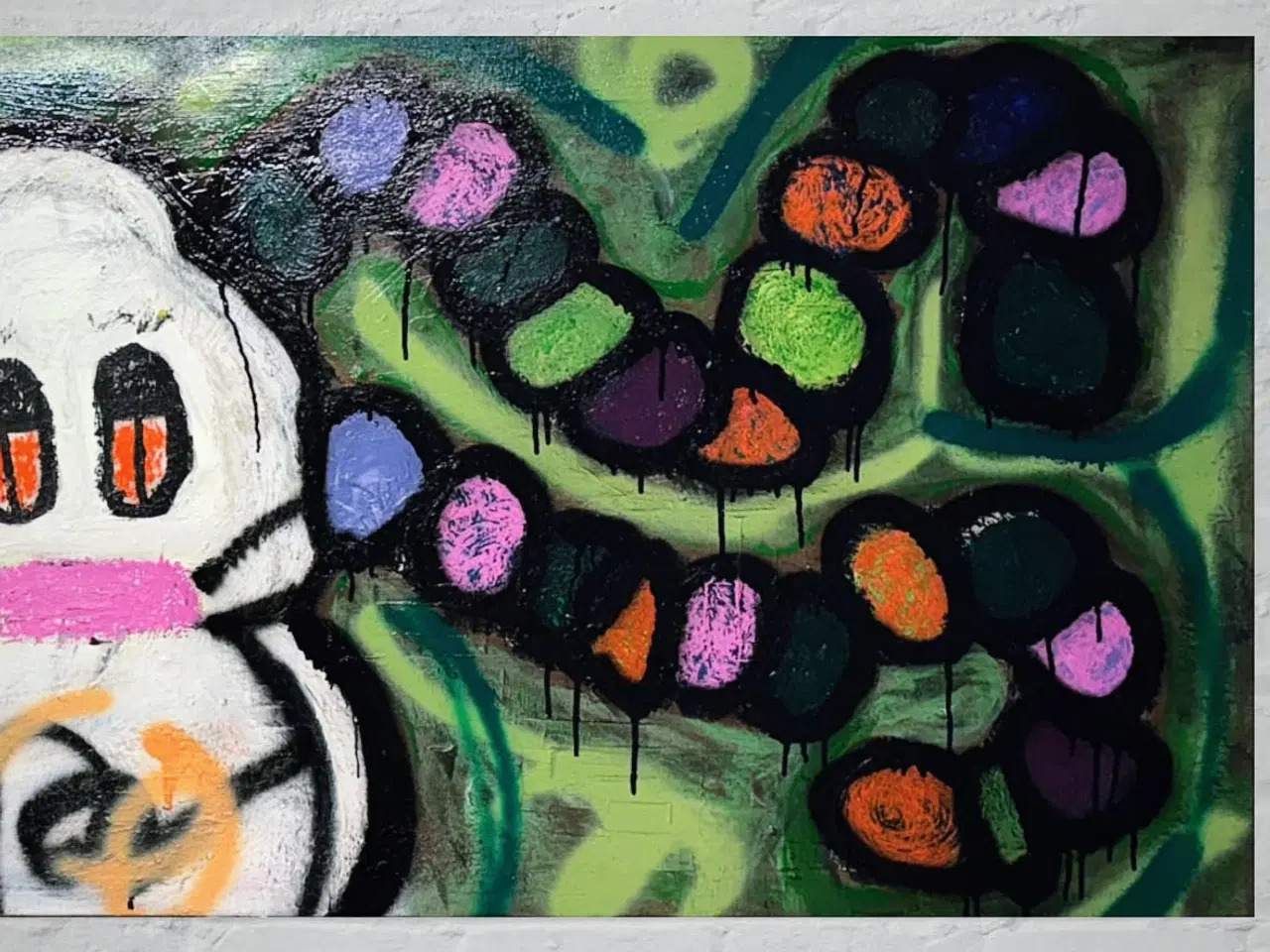 Billede 3 - “Medusa” Maleri ArtByAbra 