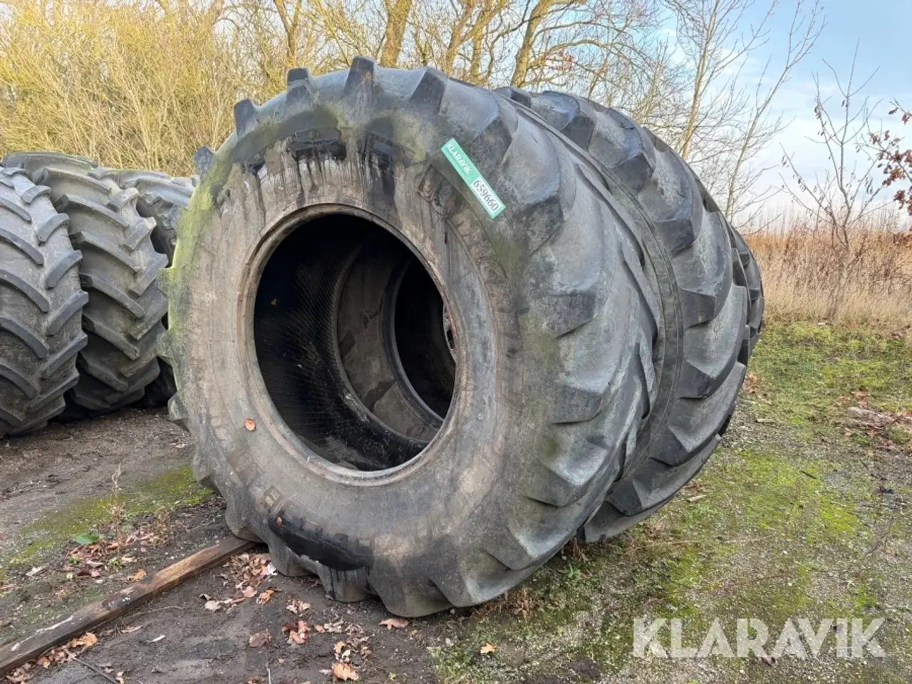 Billede 1 - Landbrugsdæk Michelin + Alliance 710/85R38 2 styk
