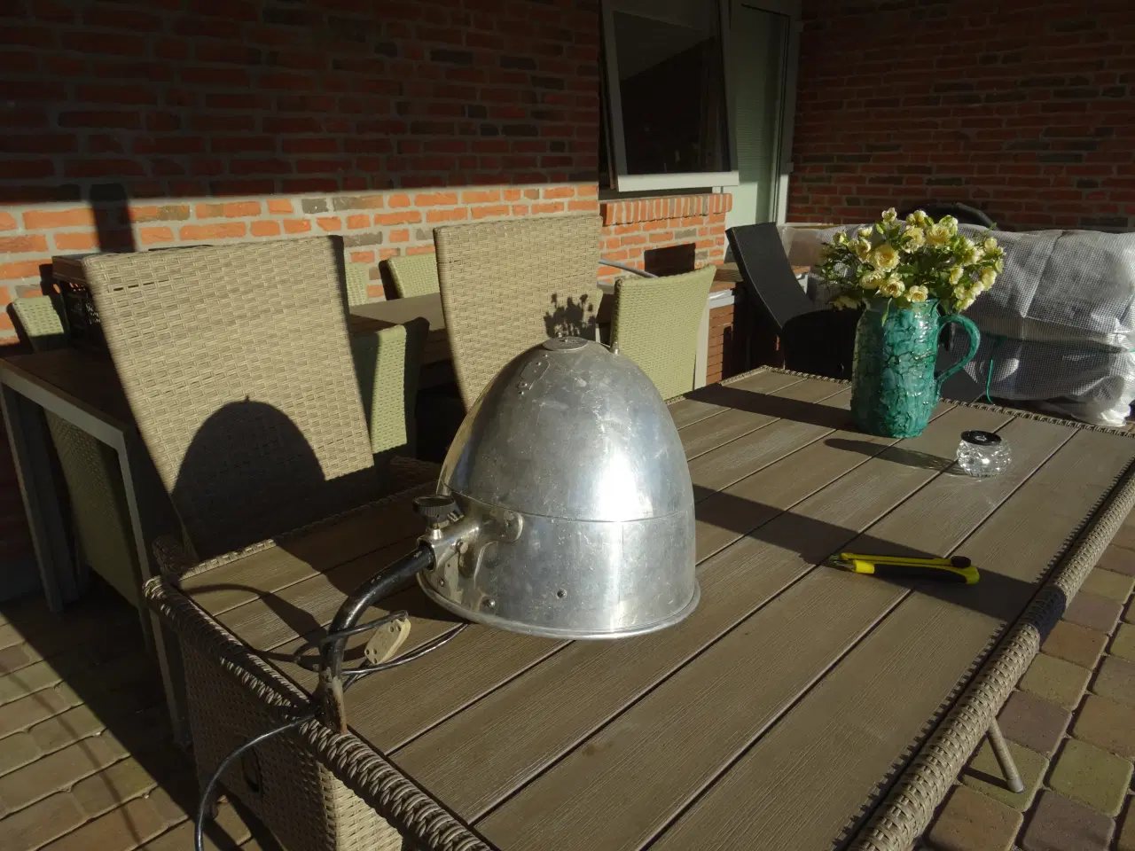 Billede 2 - Lampe diameter 32 cm. 30 cm. høj