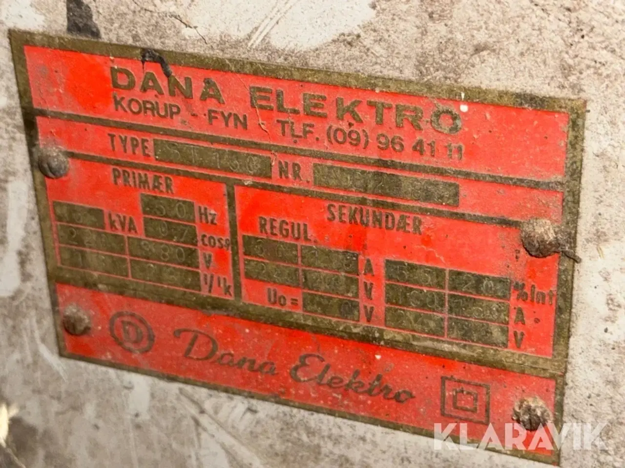 Billede 4 - Gas og ilt svejseværk Dana Elektro ST 150
