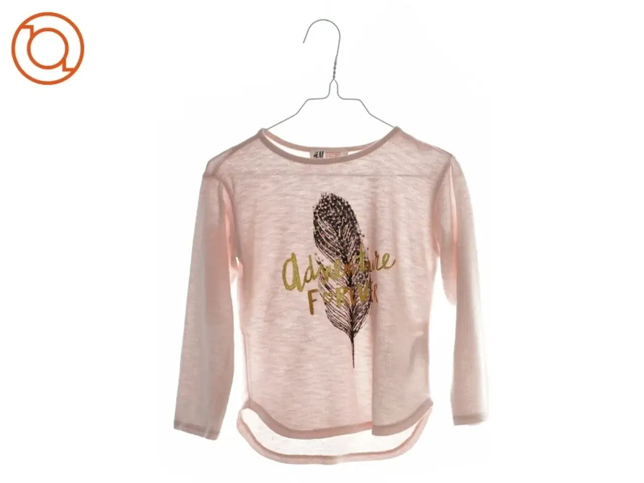 Billede 1 - Bluse med print fra H&M (str. 110-116)