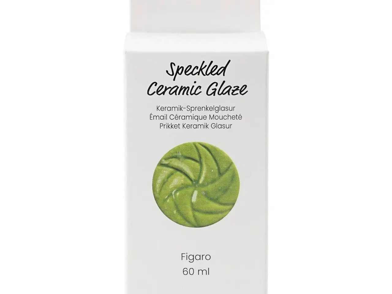 Billede 1 - Prikket Keramikglasur, 999-1060 °C, dækkende, Figaro, 60 ml/ 1 ds.