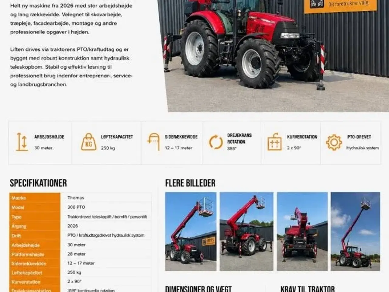 Billede 17 - CASE 300 PTO