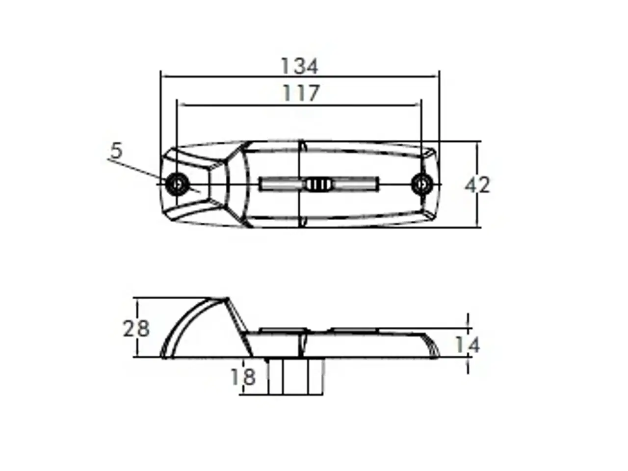 Billede 4 - LED sideblink m/integreret sidemarkeringslys