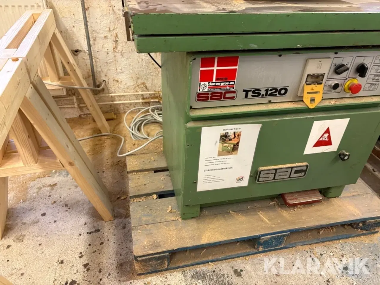 Billede 4 - Fræser Sac Ts120