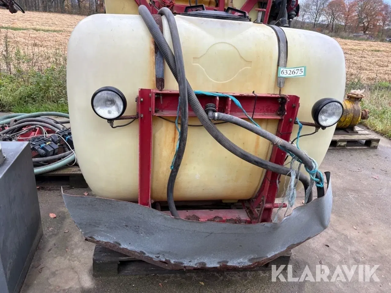 Billede 4 - Liftsprøje + fronttank Hardi Mega LPZ