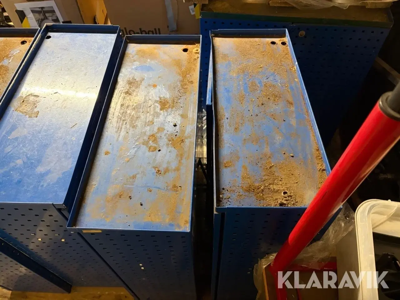 Billede 2 - Værkstedsskab 4 styk.