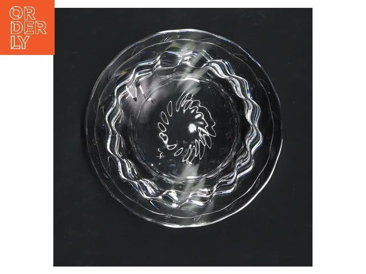 Billede 3 - Glas lysestage Ø 13 cm (str. Ø 13 cm)