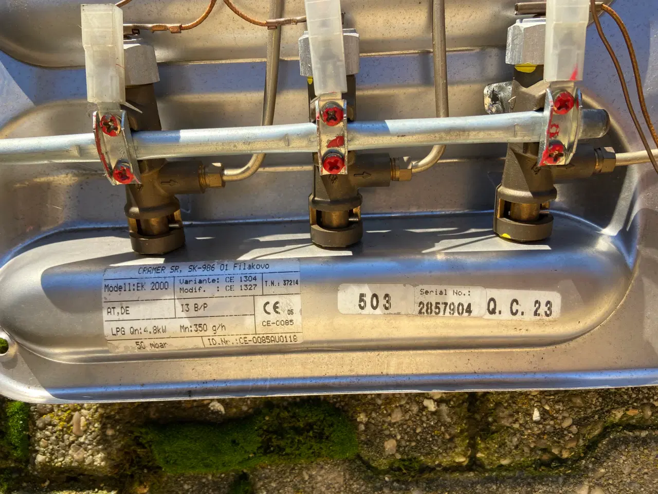 Billede 4 - Gasblus. Thetford kassette. Ny kabel tromle