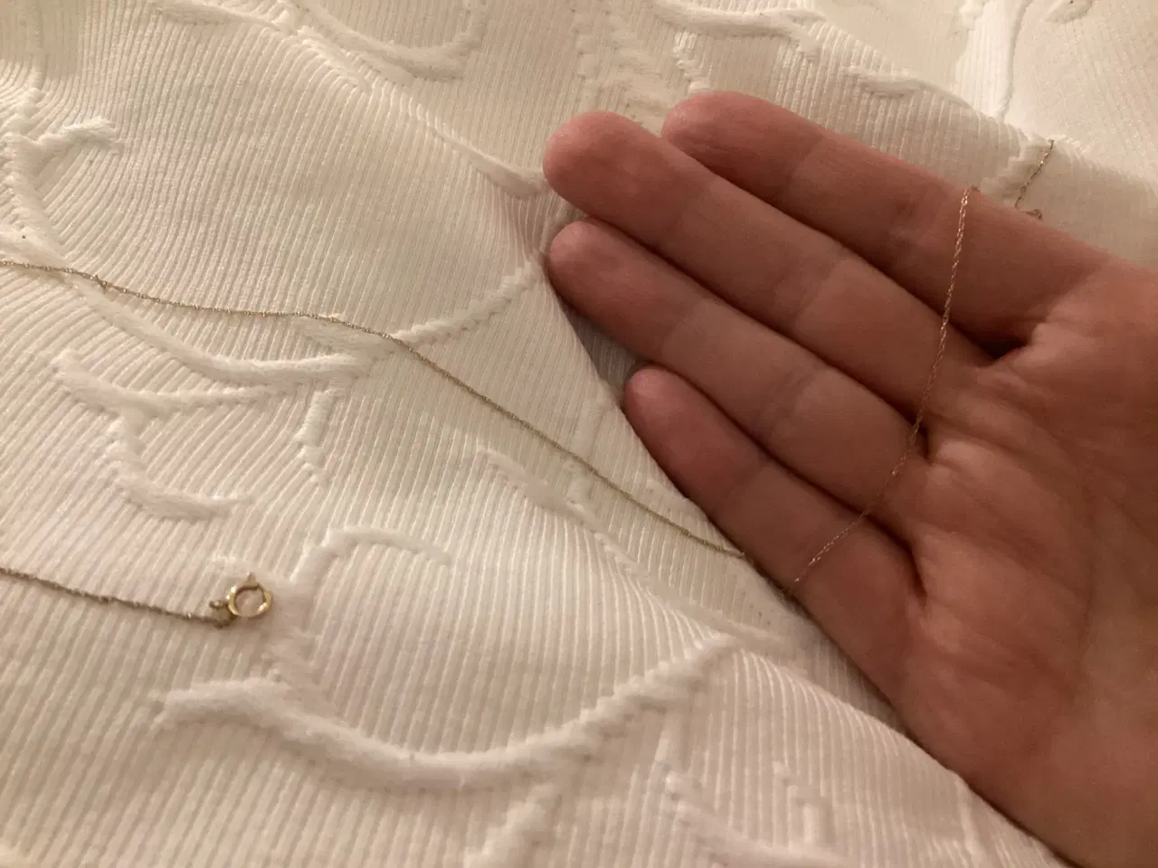 Billede 4 - Beautiful Gold necklace 14k 