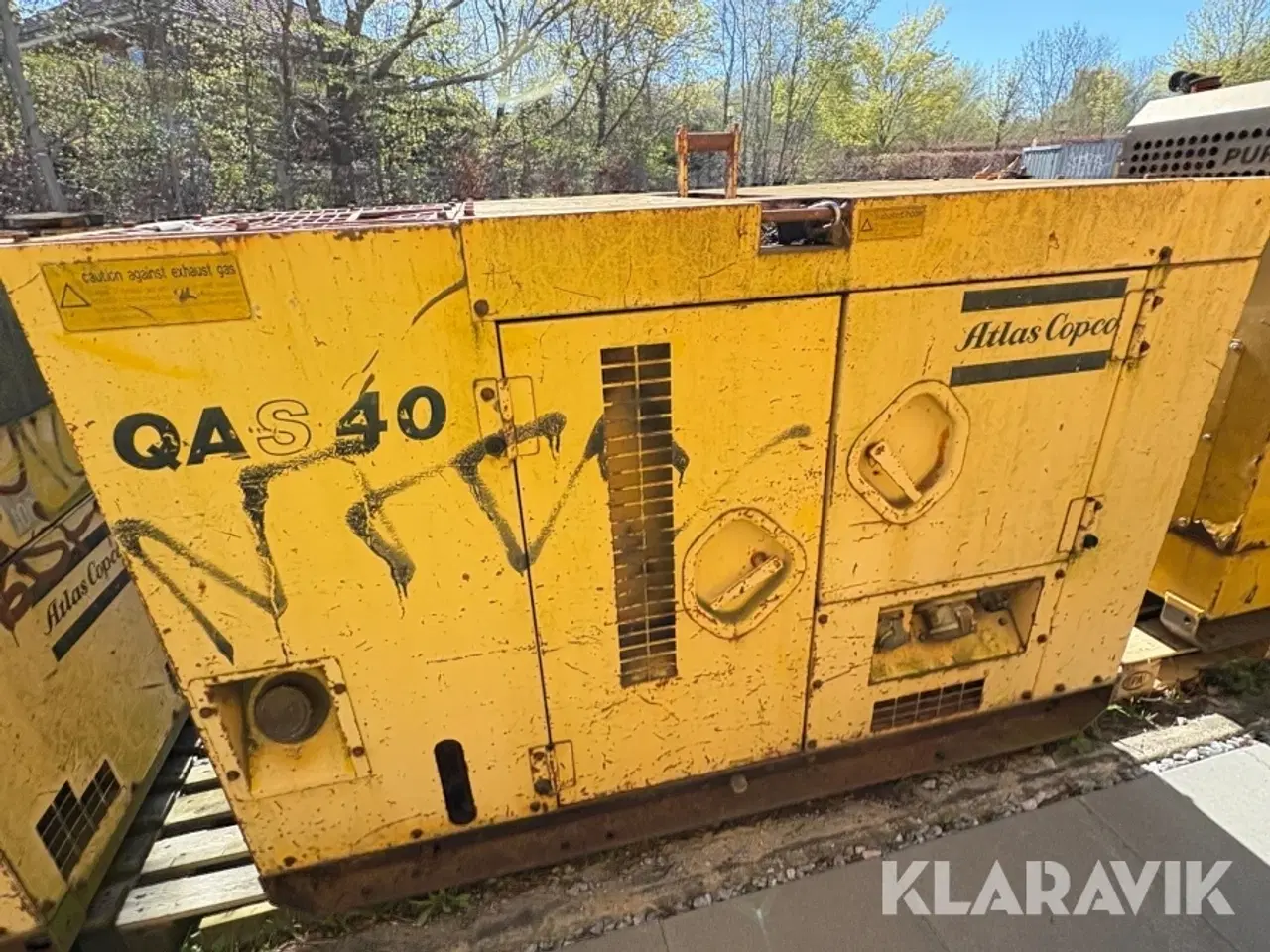 Billede 10 - Generator Atlas Copco Qas40 1 styk