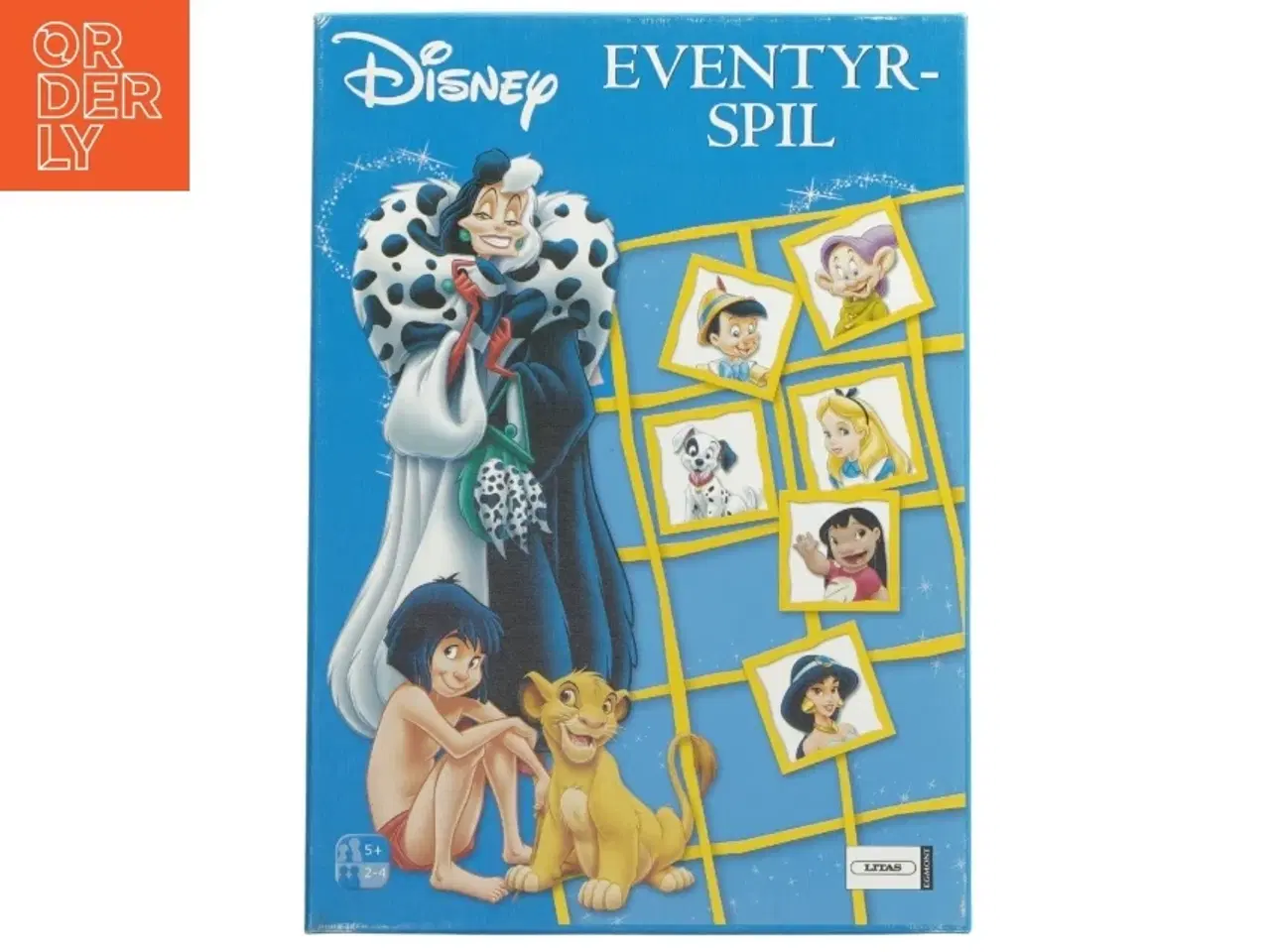 Billede 1 - Disney Eventyrspil brætspil fra Disney (str. 27,5x20 cm)