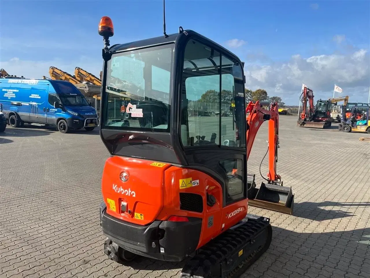 Billede 7 - Kubota KX019-4 Tiltman og 3 skovle SOM NY