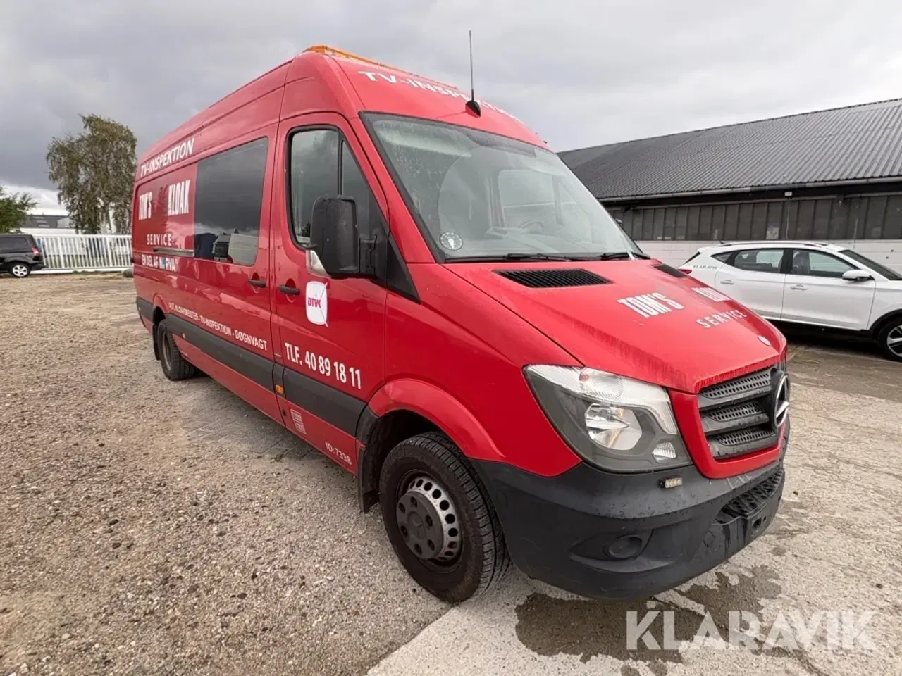 Billede 7 - TV-inspektionsbil Mercedes-Benz Sprinter 906 med Rioned spuleanlæg