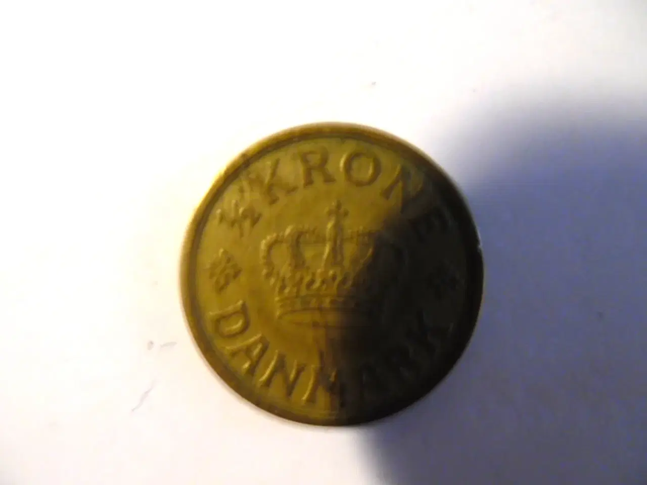 Billede 3 - dansk 1/2 krone fra 1939 (halvkrone)